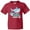 Red, variant on Inktastic My Great Grandma Loves Me with Cute Sharks Youth T-Shirt