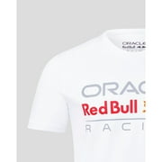 Red Bull Racing F1 Large Front Logo T-Shirt - Flame Scarlet/Grey/Night Sky/White