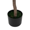 thumbnail image 5 of Christopher Knight Home 49" Artificial Topiary Bay Tree in Black Plastic Pot, Pre-Potted Faux Plants for Home Decor, Set of 2, 5 of 10