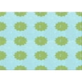 thumbnail image 1 of Ahgly Company Machine Washable Indoor Rectangle Transitional Algae Green Area Rugs, 2' x 5', 1 of 7