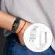 thumbnail image 1 of Correas de reloj de silicona impermeable , liviana, suave, a prueba de sudor, para Charge5 / 4 / 4SE / 3 / Fitness blanco Soledad Pulsera de correa de reloj, 1 of 10