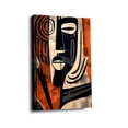 thumbnail image 5 of “Geometric Face with Bold Lines & Warm Tones” Modern Canvas Wall Art Ready to Hang for Living Room and Bedroom, 5 of 8