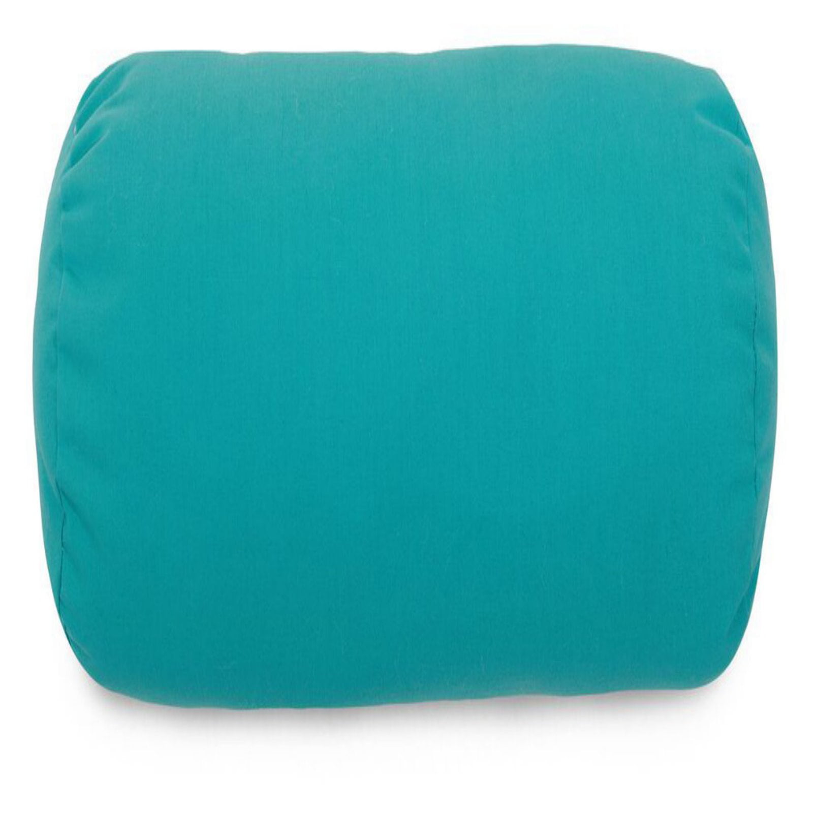 Majestic Home Goods Teal Solid Indoor / Outdoor Bolster Pillow