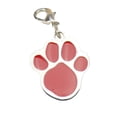 thumbnail image 1 of Greeniant Colgantes Pies de animales Colgante ligero de acero inoxidable Ocho colores Hebilla de metal Accesorio de joyería impermeable DIY Ropa para mascotas Rojo Greeniant PT004616-03, 1 of 6