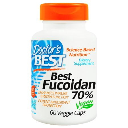 Doctor's Best Best Fucoidan 70%, Veggie Caps 60.0 ea(pack of (Best Fucoidan 70 Reviews)