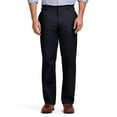 thumbnail image 1 of Pantalones Chino IZOD Clásicos para Hombre en Azul Marino 30W x 32L, 1 of 4