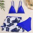 thumbnail image 4 of Gunia Swimsuit For Girls 2 Piece Women'S Three Piece Bikini Net Swimsuit Comfortable Beachwear, 4 of 6