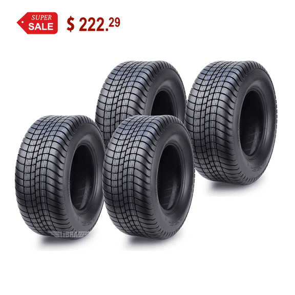 WANDA 205/65-10 Golf Cart ATV Tires 4 Ply 205/65x10 -Set 4 -14007