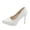 White, variant on High Heels Women Pumps Pointed Toe Stilettos Heels Party Shoes Women's Fashionable and Casual Solid Color Shiny Heels Comfortable Slip on Shoes