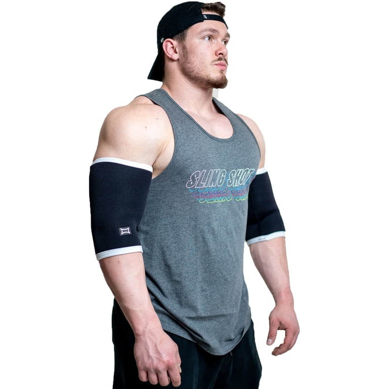 Sling Shot Compression Cuff By Mark Bell - Upper Body Support Band For Weightlifting 11 thumbnail image