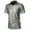 Gray, variant on Rloper-Lop Men's Metallic Golf Polo Shirts Trendy Sequin Quick Dry Short Sleeve Collared Tees Summer Nightclub Party for Men Fashion Tops