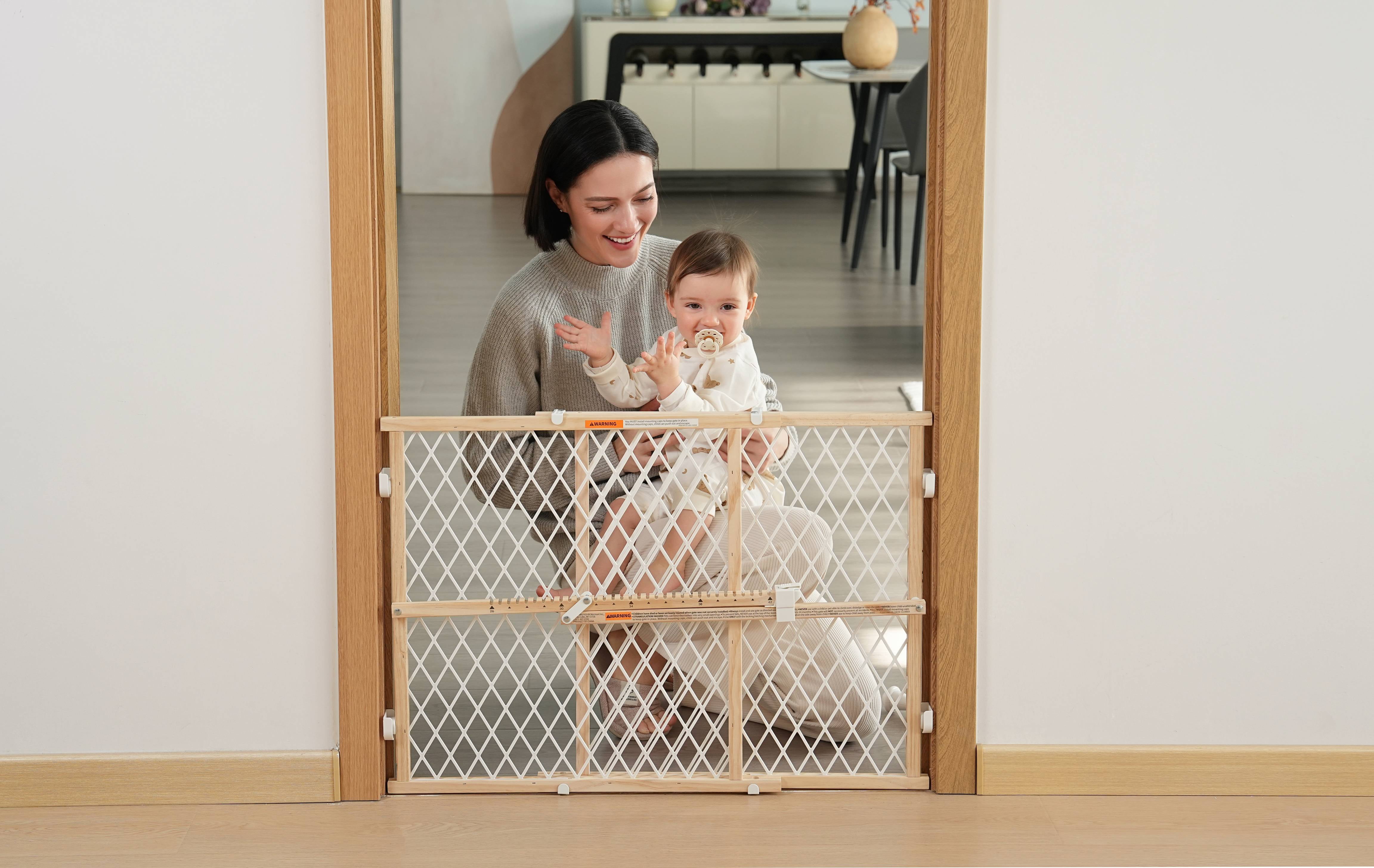Parent's Choice Standard Wall Safety Gate, Fits 26" to 42" Wide
