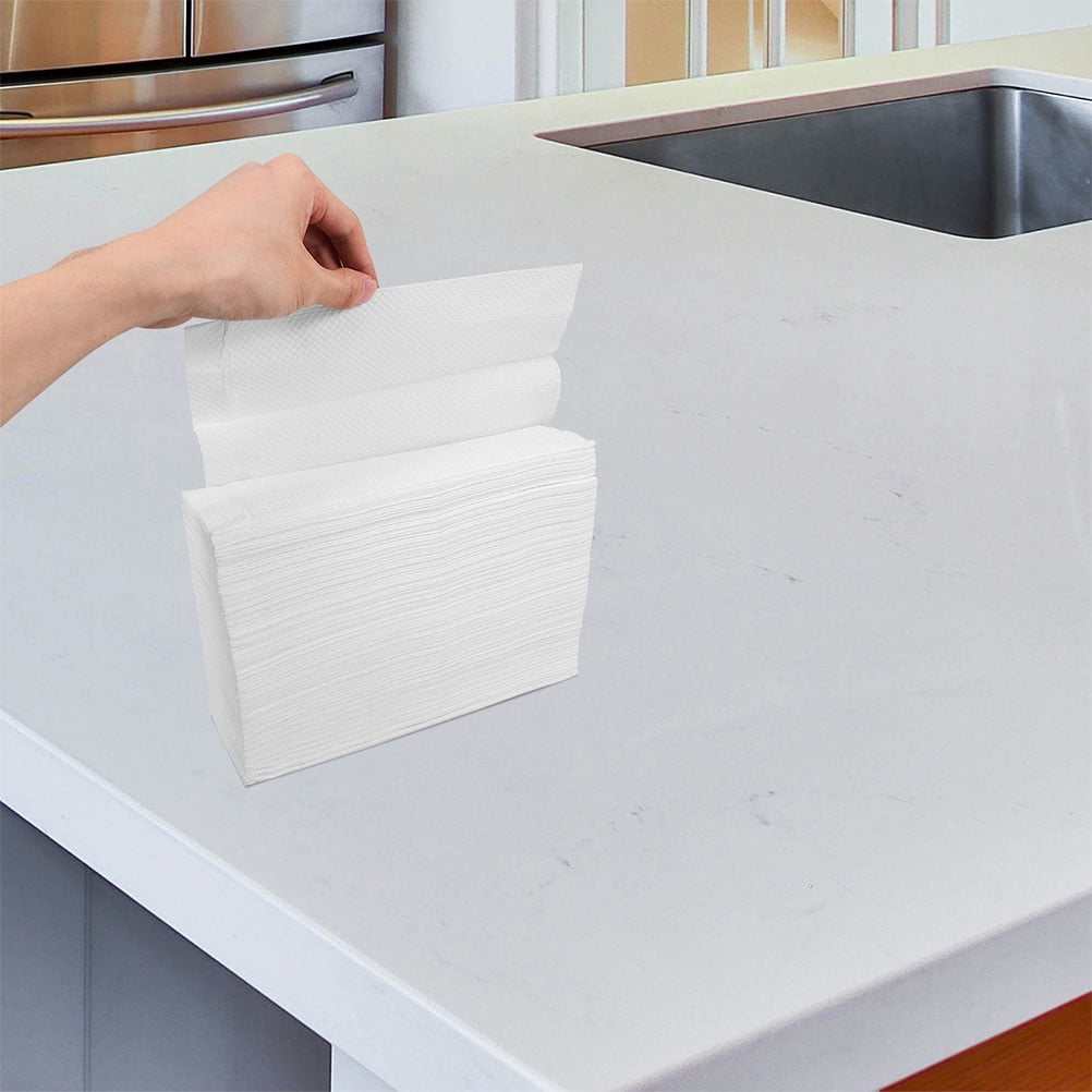 WEUVEB 2-Pack Soft Absorbent Paper Towels for Home & Business, Bulk Hand Drying Towels, and Strong Quality