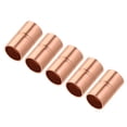 thumbnail image 1 of Uxcell Raccord Droit en Cuivre Raccords de Soudage pour Climatiseur CVC 5 Pcs 5/16 Pouces, 1 of 5