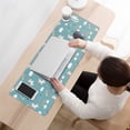 thumbnail image 3 of Long Mouse Pads for Desk,Blue Cartoon Unicorn Rainbow Star Cloud Desk Mats on Top Of Desks, Desk Mouse Pad Extra Large with 3mm Non-Slip Base and Stitched Edge for Gaming,Work,Home 31.5"x11.8", 3 of 5