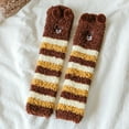 thumbnail image 2 of EnJoCho Cozy Fleece-Lined Home Socks For Ladies Children Adult Stockings Autumn And Winter Fashion Cute Cartoon Animal Thickened Comfortable Floor Socks Non Slip, 2 of 4