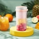 thumbnail image 1 of Licuadora portátil, taza de jugo, Mini taza de jugo USB, licuadora eléctrica para el hogar, taza exprimidora rosa, 1 of 5