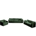 thumbnail image 2 of JERFIT Modern 6-Piece Modular Sectional Sofa Set with Extra Deep Seating, Green Chenille Fabric, U-Shaped Couch for Large Living Room, 2 of 9