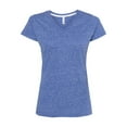 thumbnail image 2 of LAT Women's Harborside MÃ©lange V-Neck T-Shirt Size up to 2XL, 2 of 3