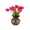 thumbnail image 2 of 5" Amber Glass Vase Aroma Diffuser, 2 of 4