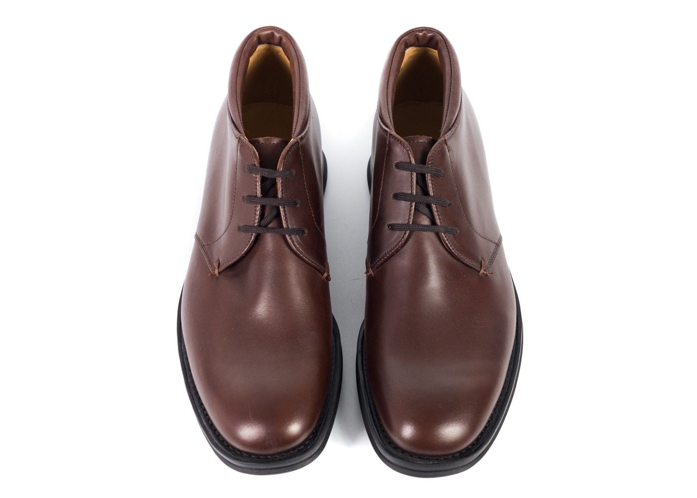 Church's Solid Brown Leather Lace Up 