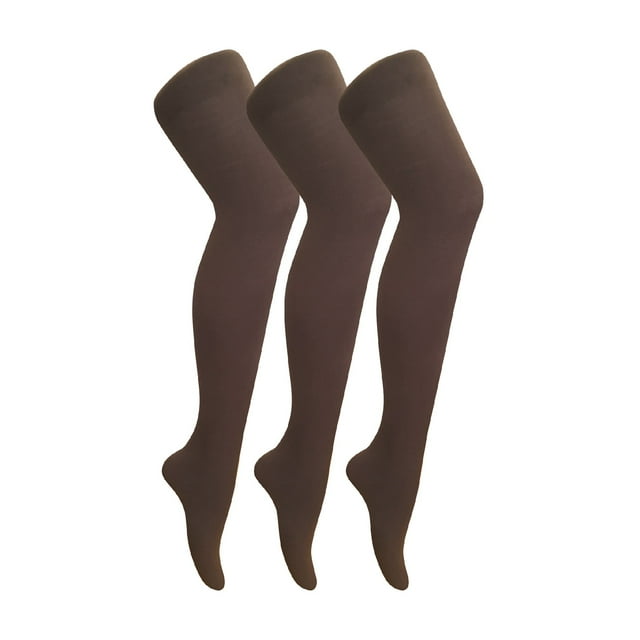 3 Pair Multipack Womens Coloured Opaque 80 Denier Tights | Sock Snob | Plain Block Colour Tights