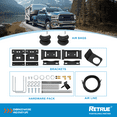 thumbnail image 7 of RETRUE Rear Air Bags Suspension Kit for 2014-2025 RAM 3500 Truck Towing, 5000 Lbs of Load Leveling Capacity, Replacement for Firestone 2616&2615 Ride Rite Airbags for Trucks Rear Suspension, 7 of 7