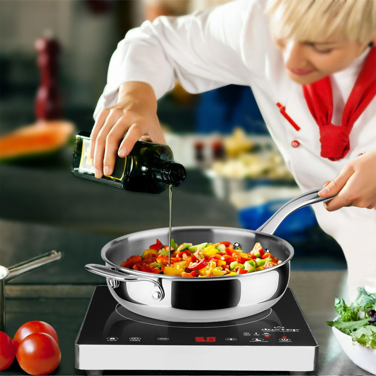 DELARLO Whole body Tri-Ply Stainless Steel induction Cooking Small