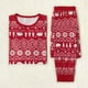 thumbnail image 2 of Conjunto de pijama de manga larga con estampado navideño tradicional para toda la familia, conjunto de ropa de fiesta familiar (resistente al fuego), 2 of 5