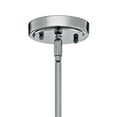 thumbnail image 2 of 1 Light Contemporary Large Bell Shade Pendant Light Fixture with Clear Glass-Chrome Finish-Clear Glass Color Bailey Street Home 147-Bel-2611334, 2 of 10