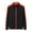 Black, variant on Women Color Block Track Jacket Zip-Up Collared Long Sleeve Coat Fall Casual Raglan Trendy Workout Outerwear S-4XL