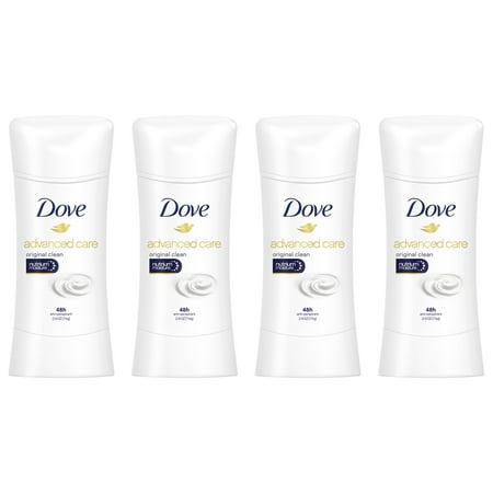 Dove Advanced Care Original Clean Antiperspirant Deodorant, 2.6oz, 4ct