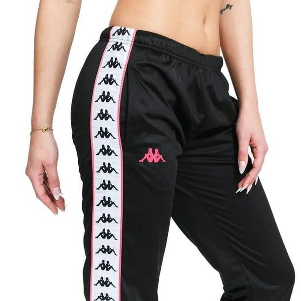 Pants Kappa Wrastoria Mujer Slim Fit Deportivo Caminar Gym negro M