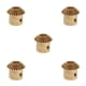 thumbnail image 2 of Kearding 0.5 Modulus Brass Bevel Gear 25 Tooth 5mm to 3 Hole Diameter 5mm Hole Type2, 2 of 6