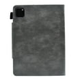 thumbnail image 7 of ELEHOLD for iPad Pro 11 inch 2024 Flip Smart Leather Case with Card Slots Kickstand Function Magnetic Clasp Shockproof Protective Cover for iPad Pro 11" 2024,Gray, 7 of 7