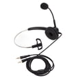 thumbnail image 4 of PC Monaural Headset, Black Plug And Play Mono PC Headset H360-PC Professional  For Call Center, 4 of 8