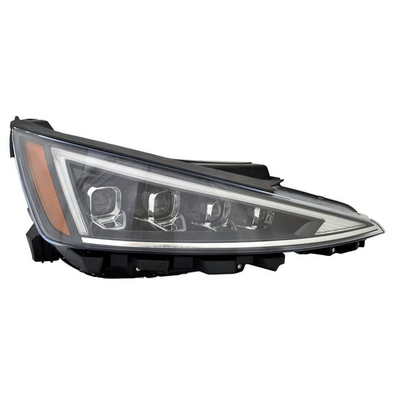 New Aftermarket Passenger Side LED Headlight Assembly 92102F2740 fits 2019-2020 Hyundai Elantra::Korea Built Models