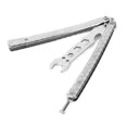 thumbnail image 4 of Llave De Entrenamiento Balisong Metal Balisong Trainer multifunción herramienta llave mariposa cuchillo abrebotellas Sywqhk Para Estrenar, 4 of 9