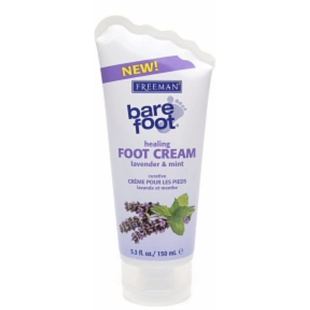 Freeman Bare Foot Lavender + Mint Healing Foot Cream 5.3 fl oz