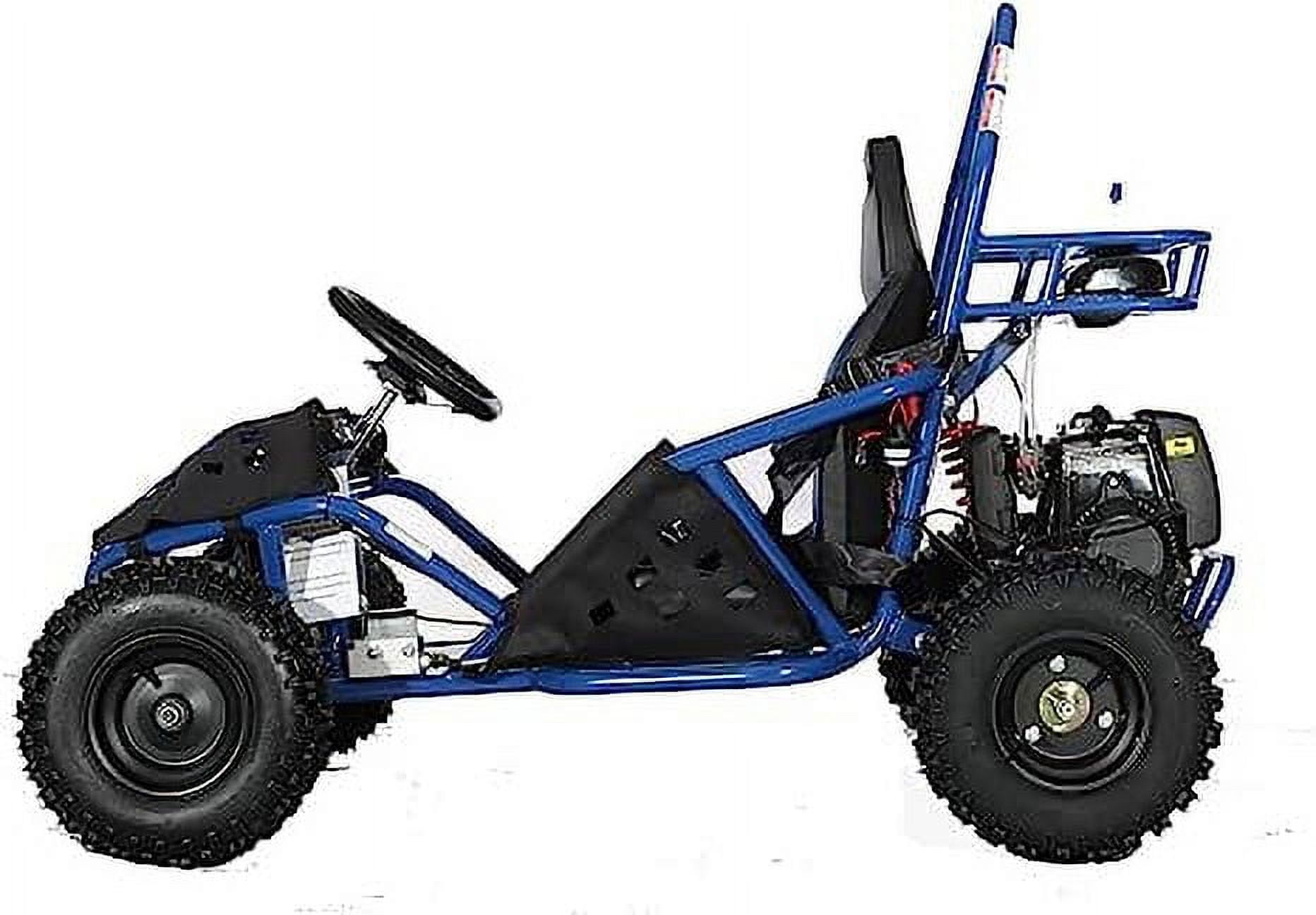 X-Pro Brand New Rover 50cc Gas Go Kart with Pull Start, Rear Disc Brake, 6" Wheels!