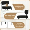 thumbnail image 5 of PU Leather Dining Chairs Set of 4, 5 of 10