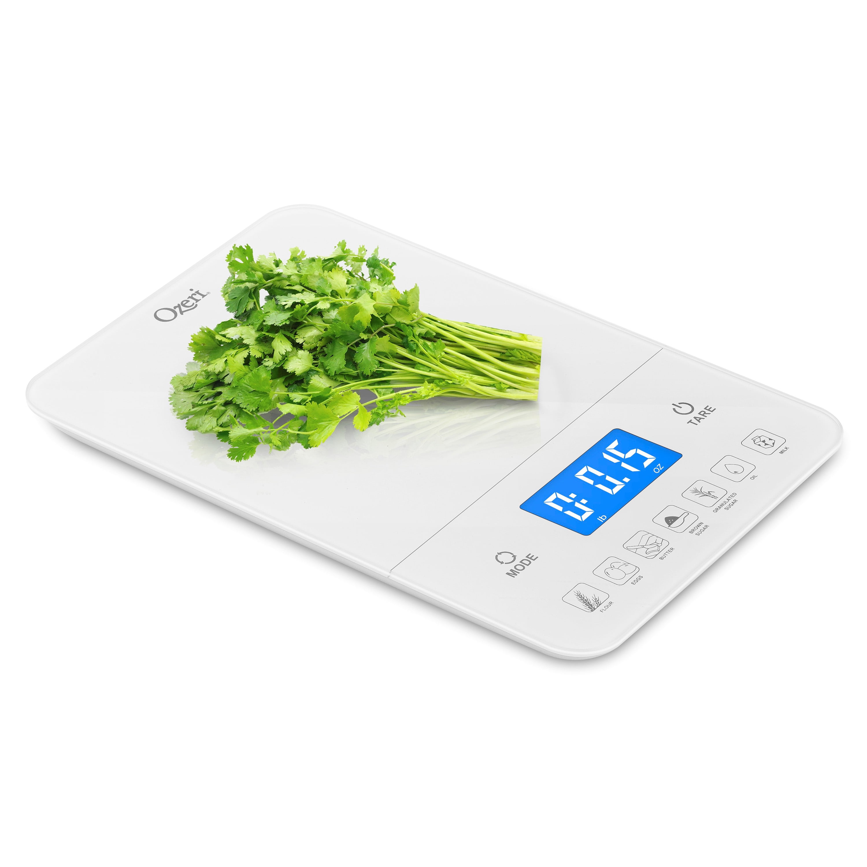 Ozeri Touch III 22 lbs (10 kg) Digital Kitchen Scale with Calorie Counter,  Tempered Glass (Assorted Colors) - Sam's Club