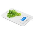 thumbnail image 5 of Ozeri Touch III 22 lbs (10 kg) Baking Kitchen Scale with Calorie Counter, in Tempered Glass, 5 of 8
