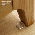 thumbnail image 2 of 4/8Pcs Clear Furniture Leveling Shims Wedge Levelers Furniture Pad for Stability Cabinet Adjusters Cabinet Pad, 2 of 8