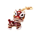 thumbnail image 1 of MERIGLARE Chinese Dance Lion Keychain Animal Keychains for Gift Party Supplies Car Key Red, 1 of 9