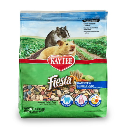 Kaytee Fiesta Hamster and Gerbil Food 4.5 lb (The Best Hamster Food)