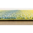 thumbnail image 6 of Queen 5x7   Modern Abstract Area Rug   2809 in Yellow, 6 of 6