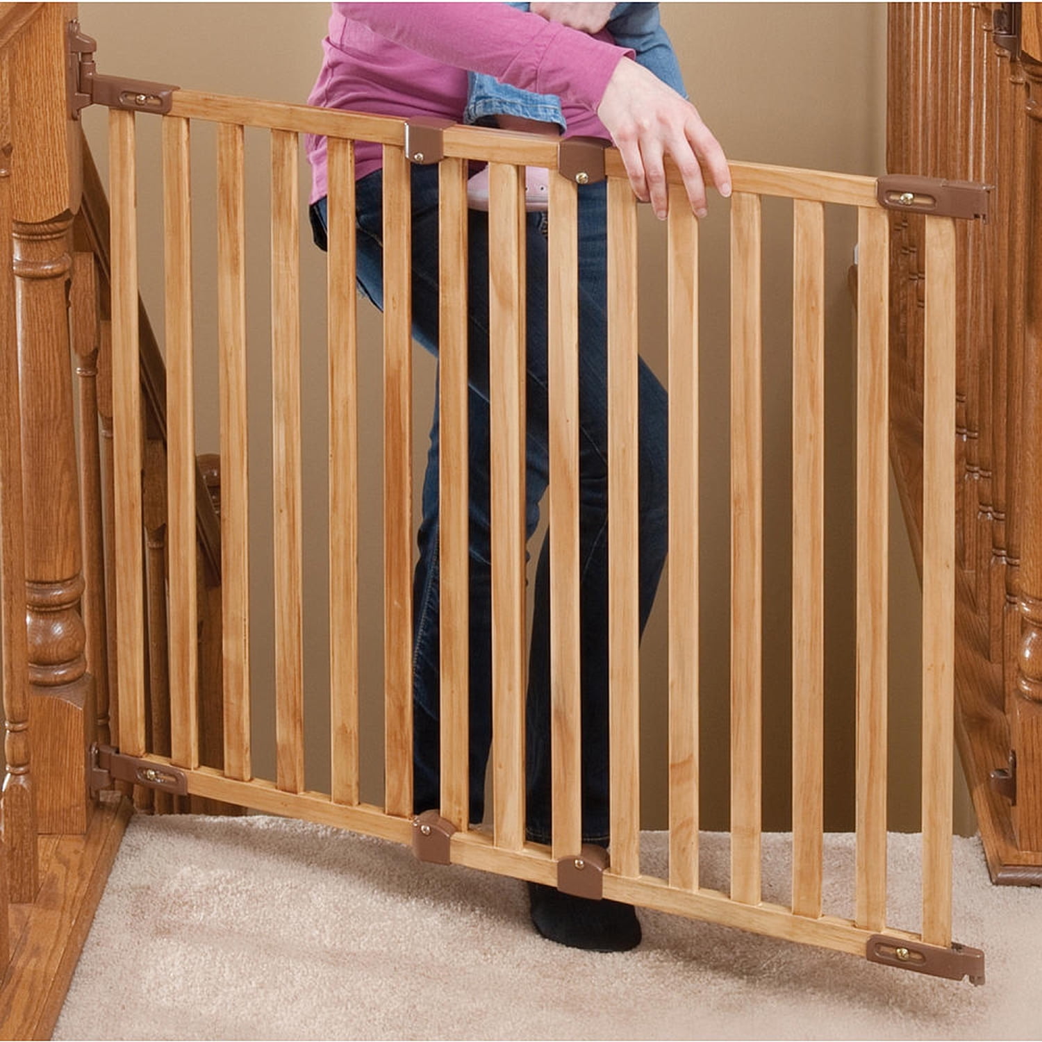 Kidco Angle Mount Wood Safeway Safety Gate Oak Walmart Canada