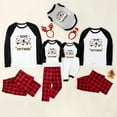 thumbnail image 5 of Cozy Leopard Snowman Pajama Set – Red Plaid with Black Sleeves for Holiday Nights, Size NB to 6XL with Pet Outfit, 5 of 7