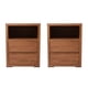 thumbnail image 1 of Set de 2 Buros Paloma Nogal Claro Kessa Muebles, 1 of 5